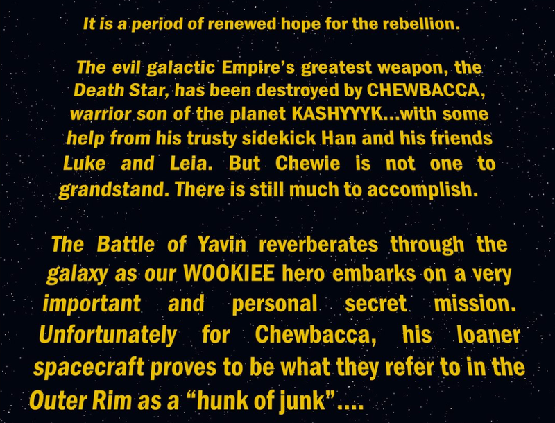 Illustration for article titled This Week’s New Chewbacca Comic Is Great